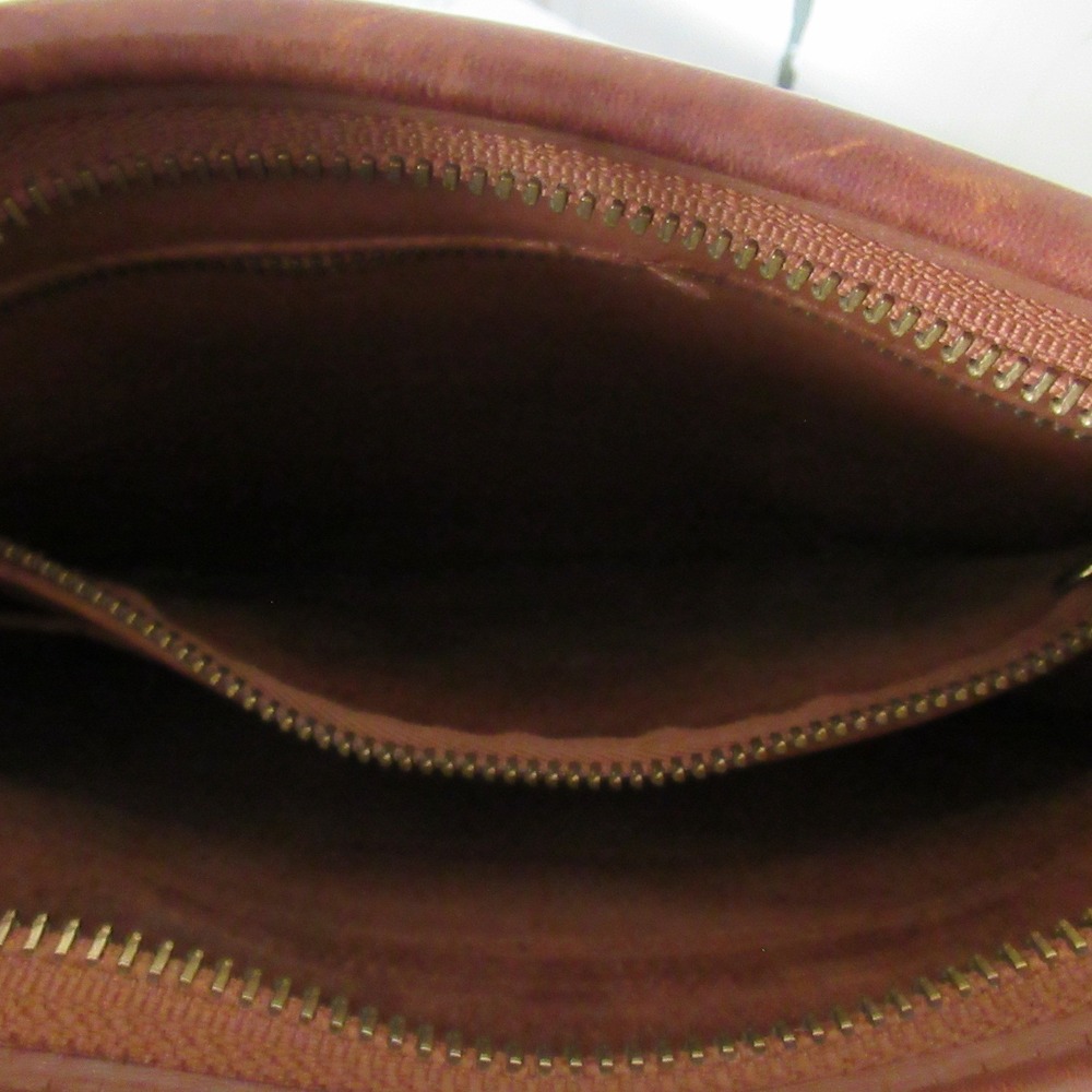 Vintage Y2K Coach Legacy Crossbody Bag 9966 British Tan Leather Zip Top - Picture 9 of 10